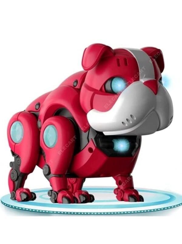 EUPHORIA Quick Smart Robot Dog & Bulldog Toy for Kids – Battery-Operated with Fun Lights | Interactive Play Companion for Boys & Girls