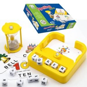 Storio 2-in-1 Spelling & Matching Game for Kids – Fun Flash Card Word Game for Boys & Girls Ages 3–8 | Boosts Sight Word Recognition & Early Reading Skills | Ideal for Preschool & Kindergarten