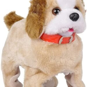 BELOXY Jumping & Barking Puppy Toy – Soft, Battery-Operated Dog That Walks, Flips, and Wags for Endless Fun | Adorable Gift for Kids