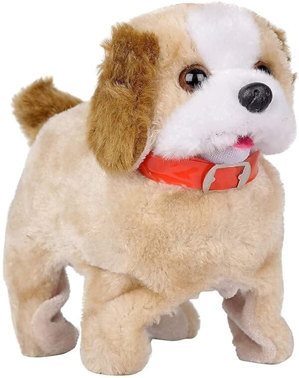 BELOXY Jumping & Barking Puppy Toy – Soft, Battery-Operated Dog That Walks, Flips, and Wags for Endless Fun | Adorable Gift for Kids