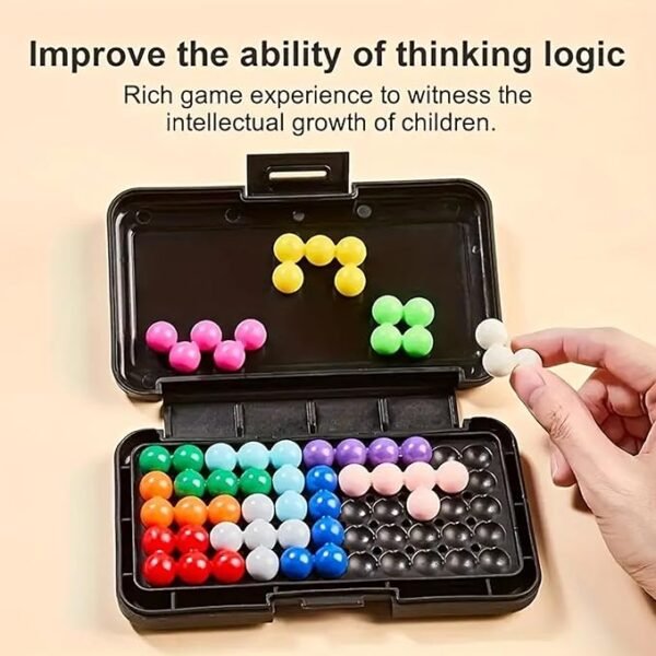 Kidology IQ Puzzle Brain Teaser – Fun & Portable 3D Logic Game for Kids | Educational Travel Activity to Boost Thinking Skills & Problem-Solving Abilities - Image 5