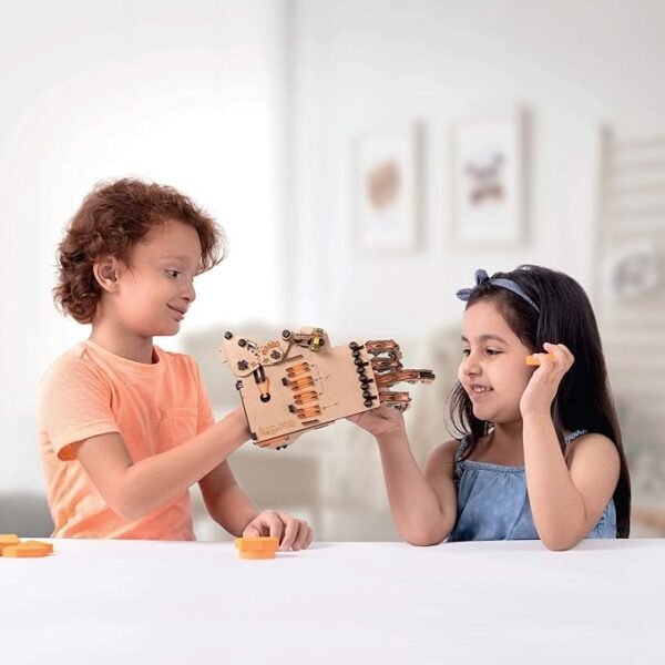 Smartivity DIY Robotic Mechanical Hand – Award-Winning STEM Toy for Kids Ages 8 to 14 | 2024 Parents’ Choice Winner | Fun & Educational Birthday Gift for Curious Boys & Girls - Image 5
