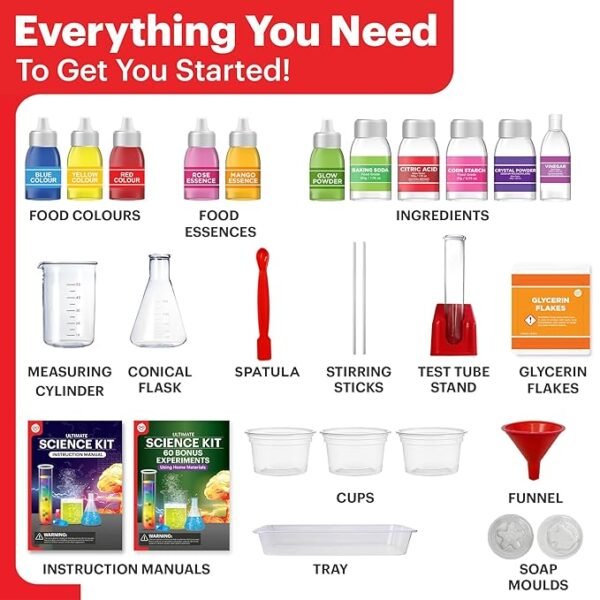 Einstein Box Ultimate Science Kit – Fun & Educational STEM Toy for Curious Kids Ages 8 to 14 | Perfect Birthday Gift for Boys & Girls Who Love Science and Discovery! - Image 2