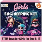 Butterfly EduFields 100+ STEM Projects Kit – Fun DIY Engineering & Science Experiments for Girls Ages 8 to 15 | Inspiring Educational Toy & Perfect Birthday Gift for Curious Minds