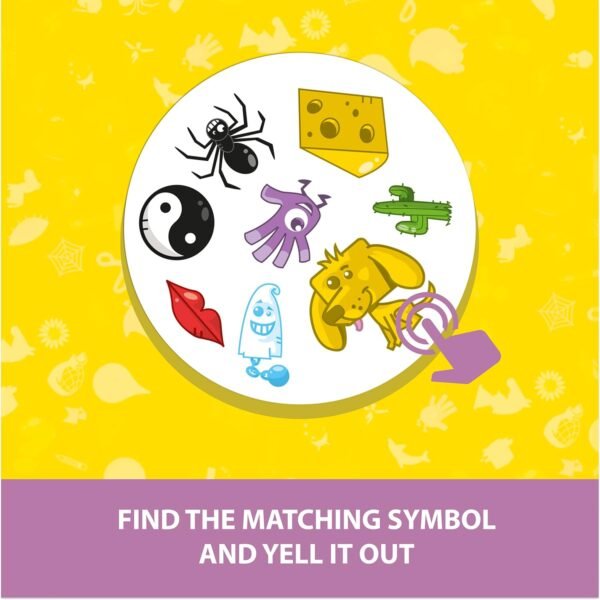 Asmodee Kid's Dobble, Visual Perception Card Game (Multicolour, Ages 6 and Above, 2 to8 Players) - Image 7