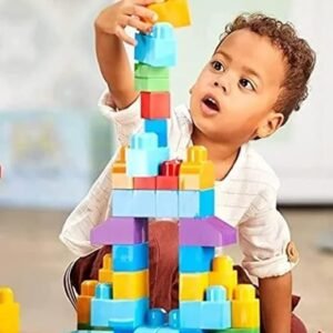 Humming Bird Kid's 80 Pcs Big Mega Sized Blocks Toys