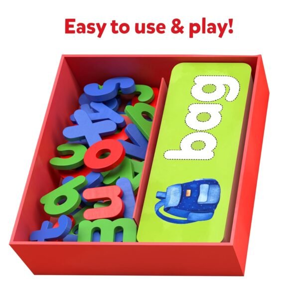 Skillmatics Preschool Learning Activity – Ready to Spell, Stage-Based Learning to Improve Vocabulary & Spelling, Educational Toy, Gifts for Boys & Girls Ages 4, 5, 6, 7 - Image 6