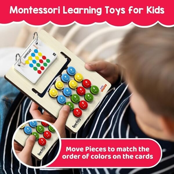 Smartivity Kids Montessori Slide Puzzle Game - Image 2