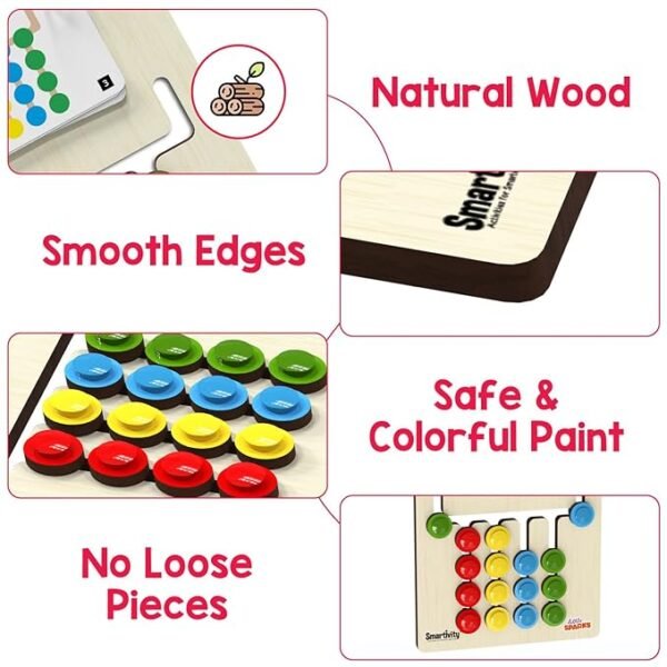 Smartivity Kids Montessori Slide Puzzle Game - Image 5