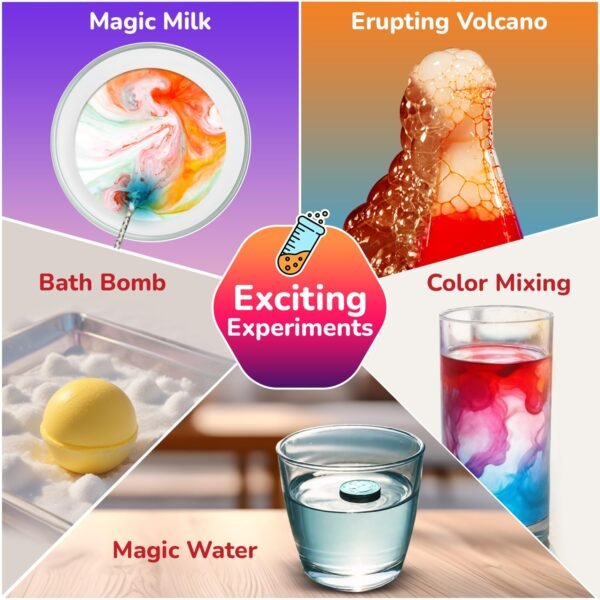 Smartivity My First Science Experiment Kit for Kids 6-8-10-12-14 Years I 50+ Amazing Science Experiments | Birthday Gift for Boys & Girls | Educational Toy for Kids 6,7,8,9,10,11,12,13,14 Years Old - Image 3