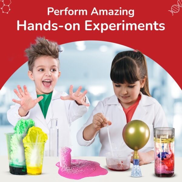Smartivity My First Science Experiment Kit for Kids 6-8-10-12-14 Years I 50+ Amazing Science Experiments | Birthday Gift for Boys & Girls | Educational Toy for Kids 6,7,8,9,10,11,12,13,14 Years Old - Image 4
