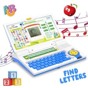 Wembley Educational Kids Laptop for 2-5 Years Boys Girls Computer Toys for 3 Years Fun Activity Learning